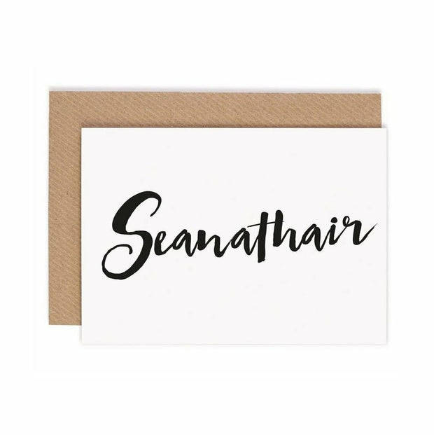 'Seanathair' - Grandfather Card