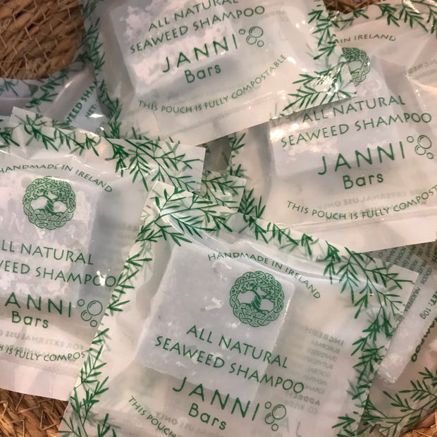 MINI All Natural Seaweed Shampoo Bar | Janni Bars