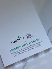 Less Plastic Christmas Card | Seeded Envelope