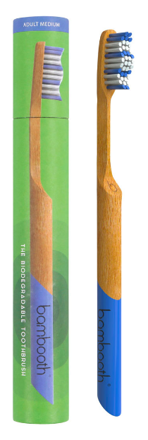 Bamboo Toothbrush - Medium - Sea Blue