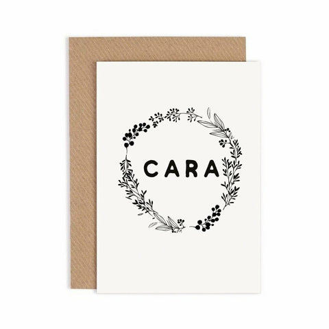 'Cara' - Love Card