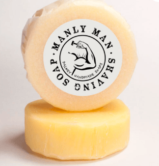 Manly Man Shaving Puck by Dalkey Handmade Soaps
