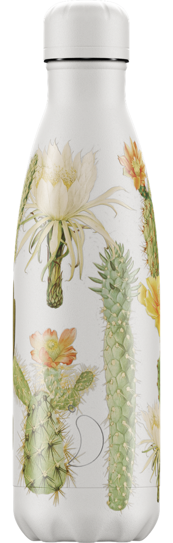 Botanical Cacti Insulated Bottle by Chilly's - 500ml