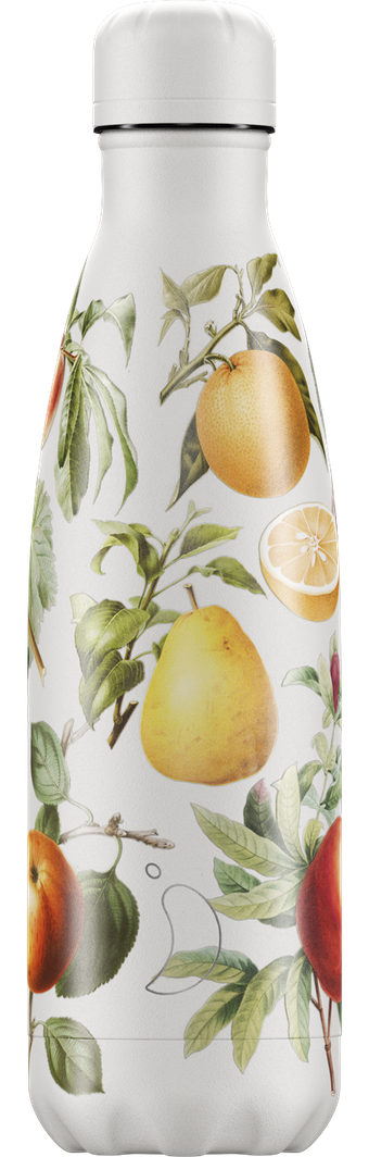 Botanical Fruit Insulated Bottle by Chilly's - 500ml
