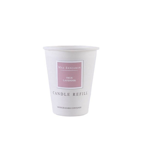 True Lavender Luxury Natural Candle Refill | Max Benjamin