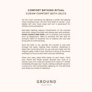 CÚRAM | Comfort Bath Salts | Ground