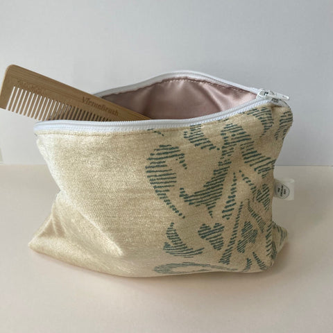 Handmade Pencil Case / Make-up Bag | Upcycled | Made in Ireland | The Circular Edit