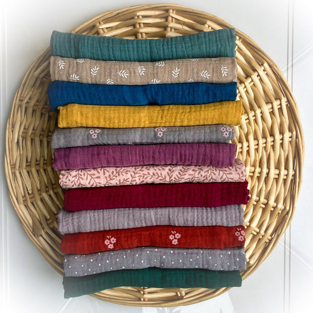 Organic Cotton Muslin Cloth | Set of 2