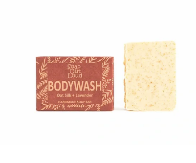 Oat Silk + Lavender Body Wash Soap Bar