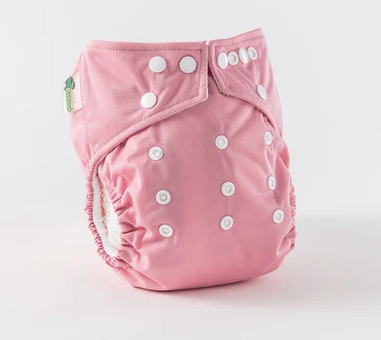 Onesize Pocket Nappy - Blush Pink
