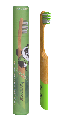 Bamboo Kids Toothbrush | Soft | Forest Green | bambooth
