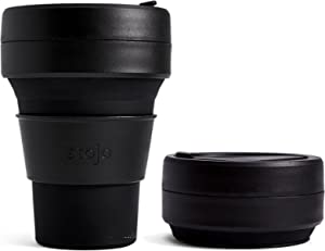 Stojo The Collapsible Pocket Cup | Black Ink | 12oz