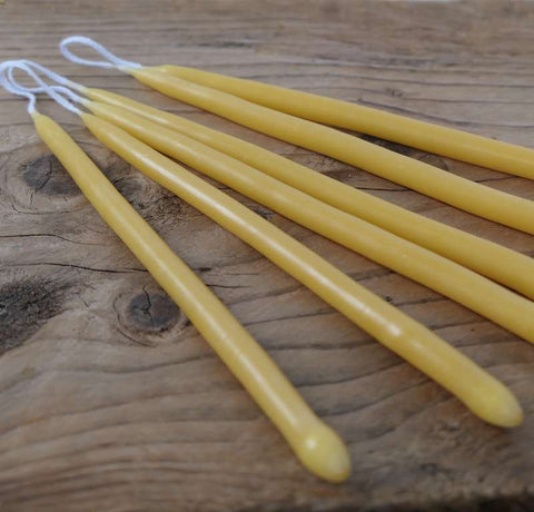 Beeswax Birthday Candles | Pack of 6