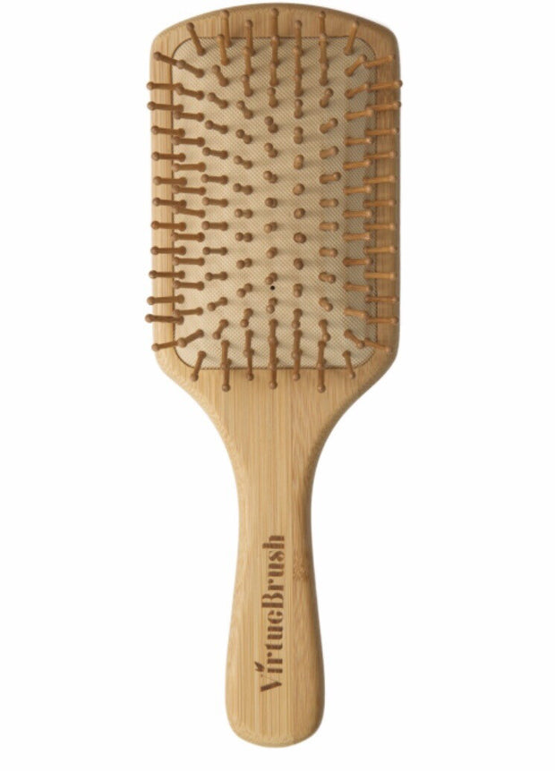 Moso Bamboo Paddle Hair Brush | VirtueBrush