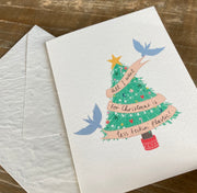 Less Plastic Christmas Card | Seeded Envelope
