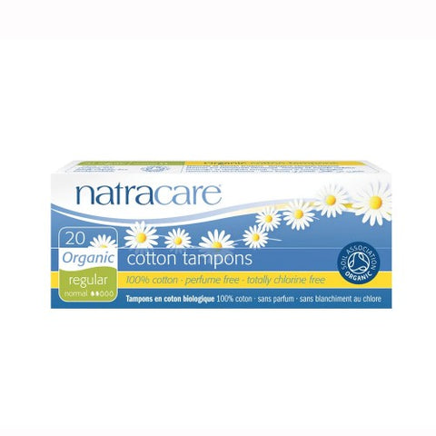 Organic Cotton Tampons | Regular | Natracare