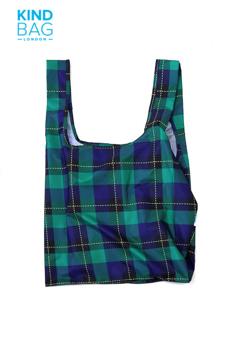Reusable Shopping Bag | Recycled | Medium | Tartan