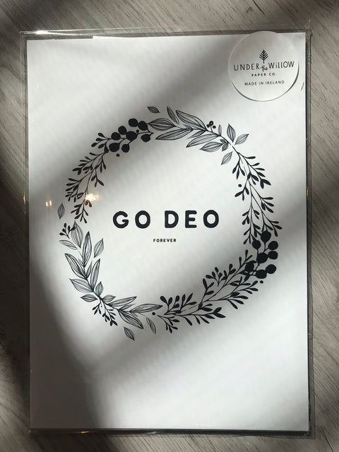 Go Deo / Forever A4 Print by Under the Willow Paper Co.