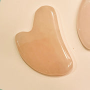 Mini Gua-sha Rose Quartz Facial Massage Tool
