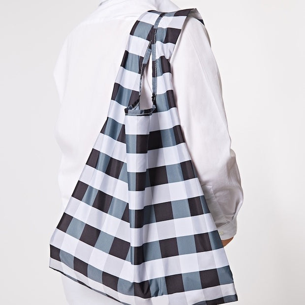 Reusable Shopping Bag | Recycled | XL | Gingham