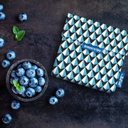 Snack’n’Go Sandwich Bag | Blue Tiles Pattern