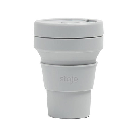 Stojo Brooklyn The Collapsible Pocket Cup | Cashmere Grey  | 12oz