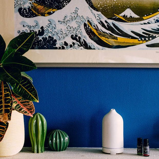Off White Stone Oil Diffuser | Kotanical